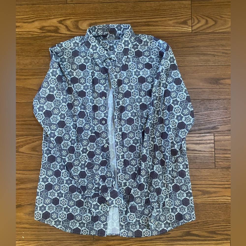 Toku Collection Patterned Button Up - image 1